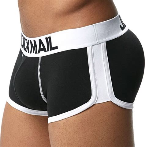 Tongliang Men Boxer Brief Cotton Men Underwear Mens Padded Trunk