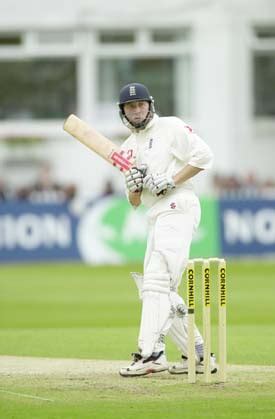 Atherton With A Leg Side Glance At Trent Bridge 2000 ESPNcricinfo