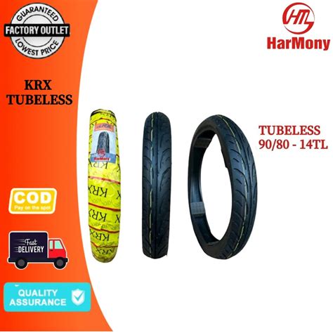 Harmony Motorcycle Tubeless Krx Gulong Tire Interior Tube Tires Bike