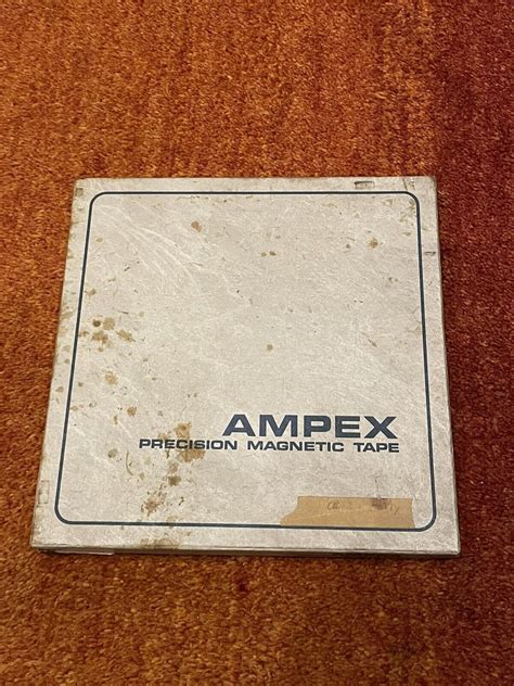 Ampex Grand Master Tape Reel To Reel Studio Mastering X