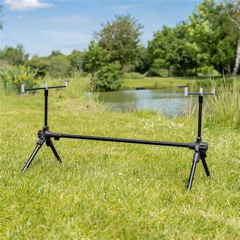 Carp Rod Pod Set Swingers With Bite Alarms Tone Volume Sensitive