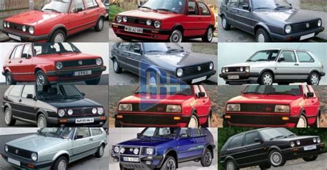 Volkswagen Golf 1983 1991 Mk2 Fichas Técnicas e Resumo do