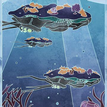 Reefback Leviathan Sticker For Sale By Ilona Iske Redbubble