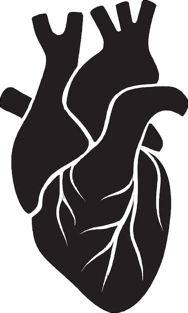 Le C Ur De La Gratitude Iconic Human Heart Icon Design Vecteur Premium