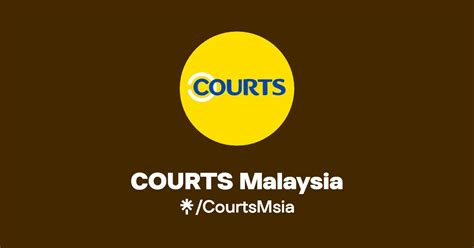 COURTS Malaysia Instagram Facebook TikTok Linktree