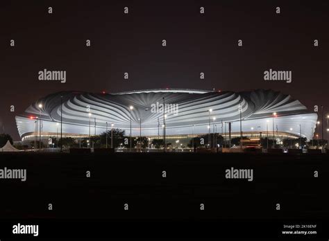 Doha Qatar Septembre Le Stade Al Janoub Est Situ Dans La