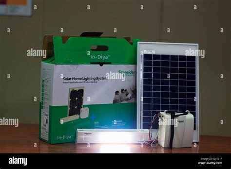 solar lamp india slum  res stock photography  images alamy