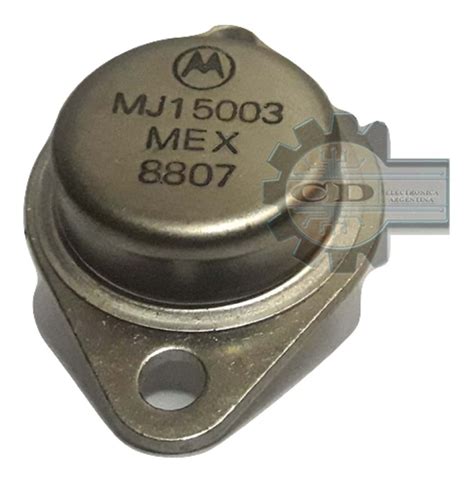 Mj15003 Transistor Npn 20a 140v Motorola Original Foto Real Cd