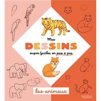 Mes Dessins Super Faciles Les Animaux Cartonn Caroline Guineton