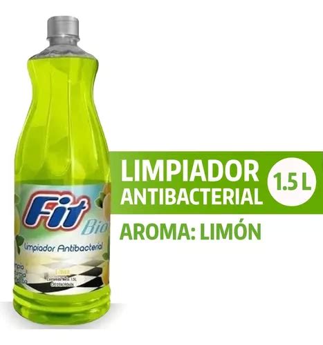 Limpiador Antibacterial Desinfectante Fit Bio 1 5 Lts MercadoLibre