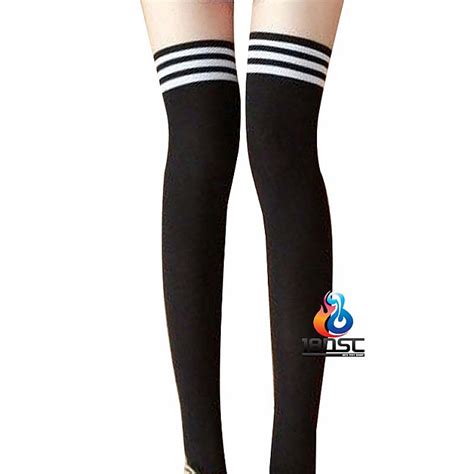 Japanese Style Striped Stockings DSC Sex Toys Shop