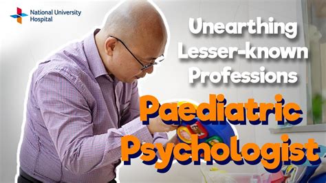 Unearthing Lesser Known Professions Paediatric Psychologist Youtube