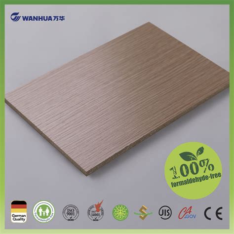 25mm MFC Particle Board With E0 Grade For High End Custom Furniture