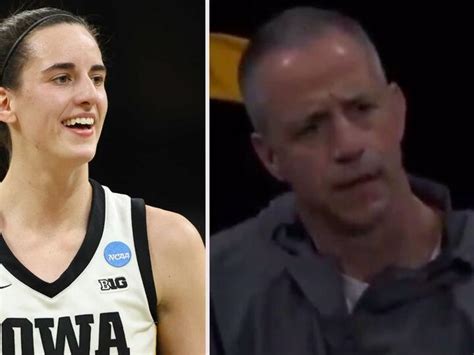 Caitlin Clarks Dad Caught On Camera Appearing To Tell Iowa Star To