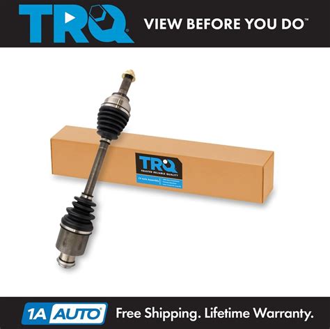 Trq New Complete Front Cv Axle Assembly Rh Mt