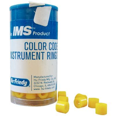 IMS Color Code Rings Regular 50 Pkg Hu Friedy Manufacturing Co Inc