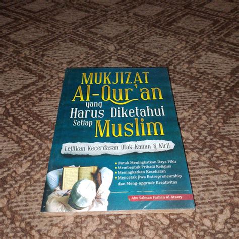 Jual Original Buku Mukjizat Al Qur An Yang Harus Diketahui Setiap