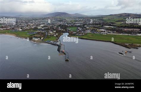 The Town Buncrana In County Donegal Republic Of Ireland Stock Video