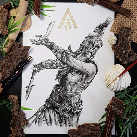 Artstation Kassandra From Assassins Creed Odyssey