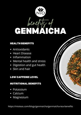 Genmaicha Tea Benefits Explained by Tea Experts – Nio Teas