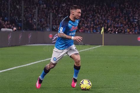 Italian Serie A League Between Napoli Vs Atalanta Editorial Photography