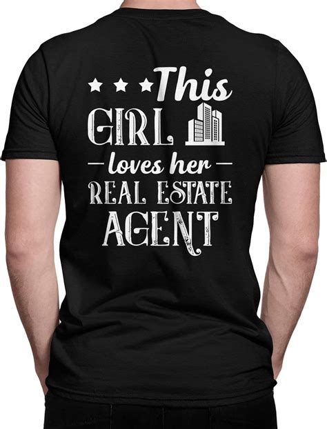 This Girl Loves Her Real Estate Agent Tee For Mens Real