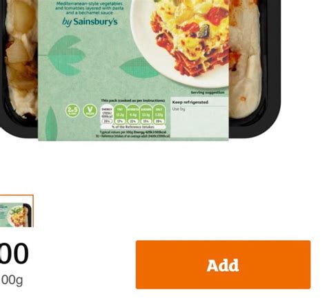 Sainsbury S Vegetable Lasagne Reviews Abillion