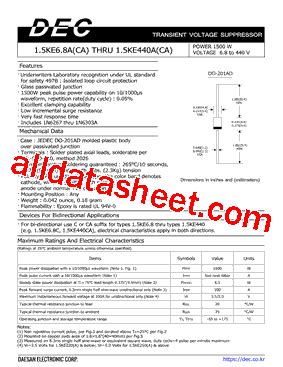 N A Datasheet Pdf Daesan Electronic Corp