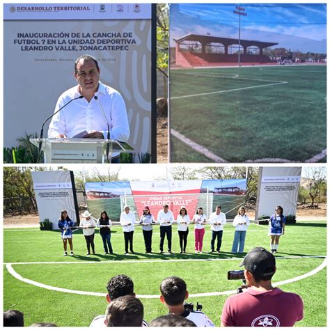 CUAUHTÉMOC BLANCO INAUGURA DE CANCHA EN JONACATEPEC Multimagen Morelos