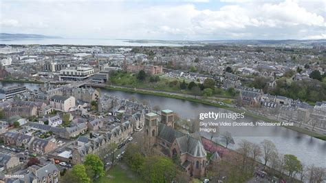 Aerial View Of Inverness High Res Stock Photo Getty Images