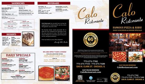 Delivery & Takeout | Calo Italian Restaurant | Chicago, Andersonville