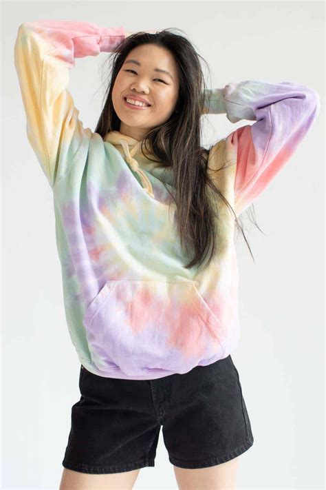 Pastel Rainbow Tie Dye Hoodie - Ragstock.com