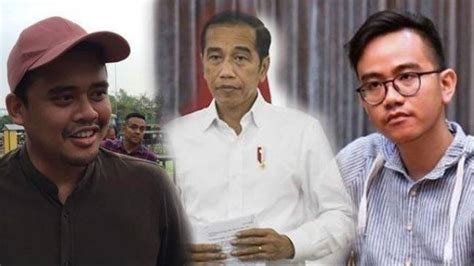 Dipecat Pdip Begini Respons Jokowi Gibran Dan Bobby