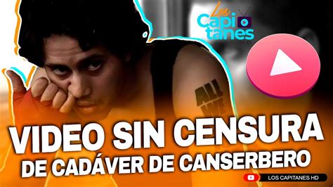 Video SIN CENSURA muestra CADÁVER del RAPERO Canserbero tras su CRIMEN