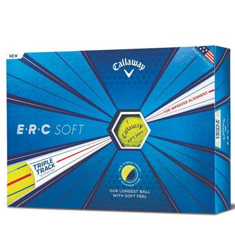 Callaway Erc Soft Golf Balls Yellow 12 Pack
