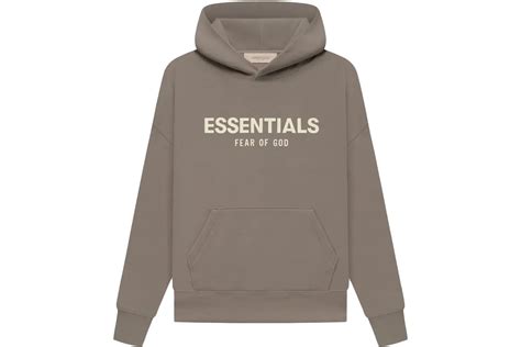 Fear Of God Essentials Kids Hoodie Desert Taupe Kids Ss22 Us