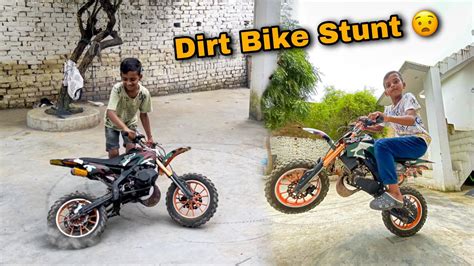 Zeeshan Dirt Bike Se Stunt Kar Diya Maza Aagaya Youtube