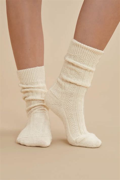 Chaussettes Laine Torsades Missegle Fabricant De Chaussettes