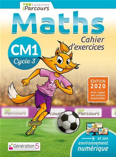 Cahier D Exercices Iparcours Maths Cm Broch Katia Hache