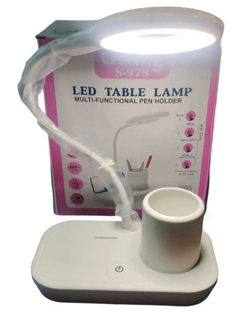 12W Plastic LED Study Table Lamp 4000K Warm White At Rs 949 Piece In