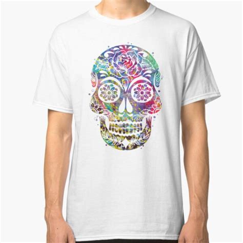 Sugar Skull T Shirts Redbubble