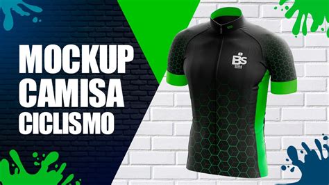 Editando Mockup 3D Camisa De Ciclismo YouTube