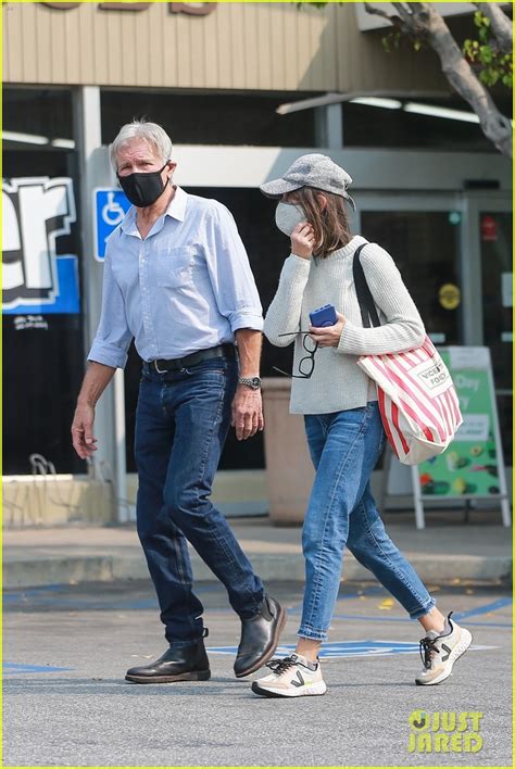 Harrison Ford & Calista Flockhart Step Out Together to Do Some Food ...