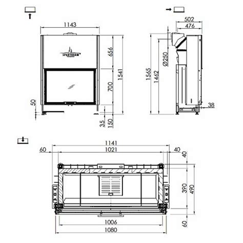 Kamineinsatz Spartherm Varia V H Kw Schiebet R