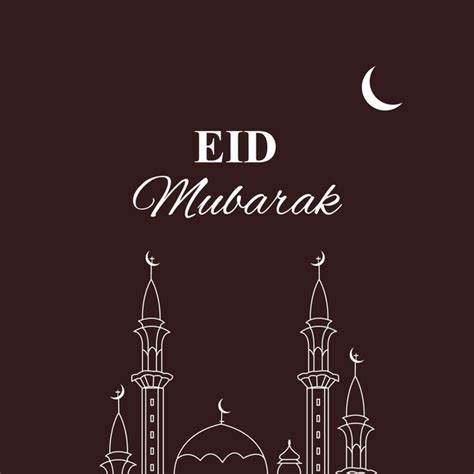 Premium Vector Eid Mubarak The Hand Drawn Sketch Vector Illustrations