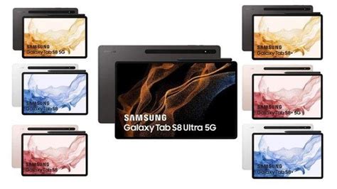 Inilah Tablet Flagship Samsung Tab S8 Series 2022 Terbaru Intip Varian