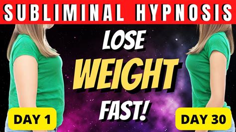 LOSE WEIGHT FAST Subliminal Weight Loss Hypnosis Binaural Beats