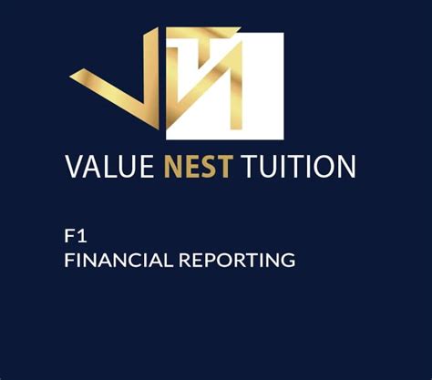 F1 Financial Reporting Value Nest Tuition ACCA CIMA Practice