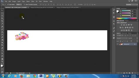 Tutorial Photoshop Pembuatan Spanduk Youtube