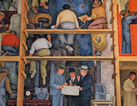 The Making Of A Fresco By Diego Rivera In San Francisco